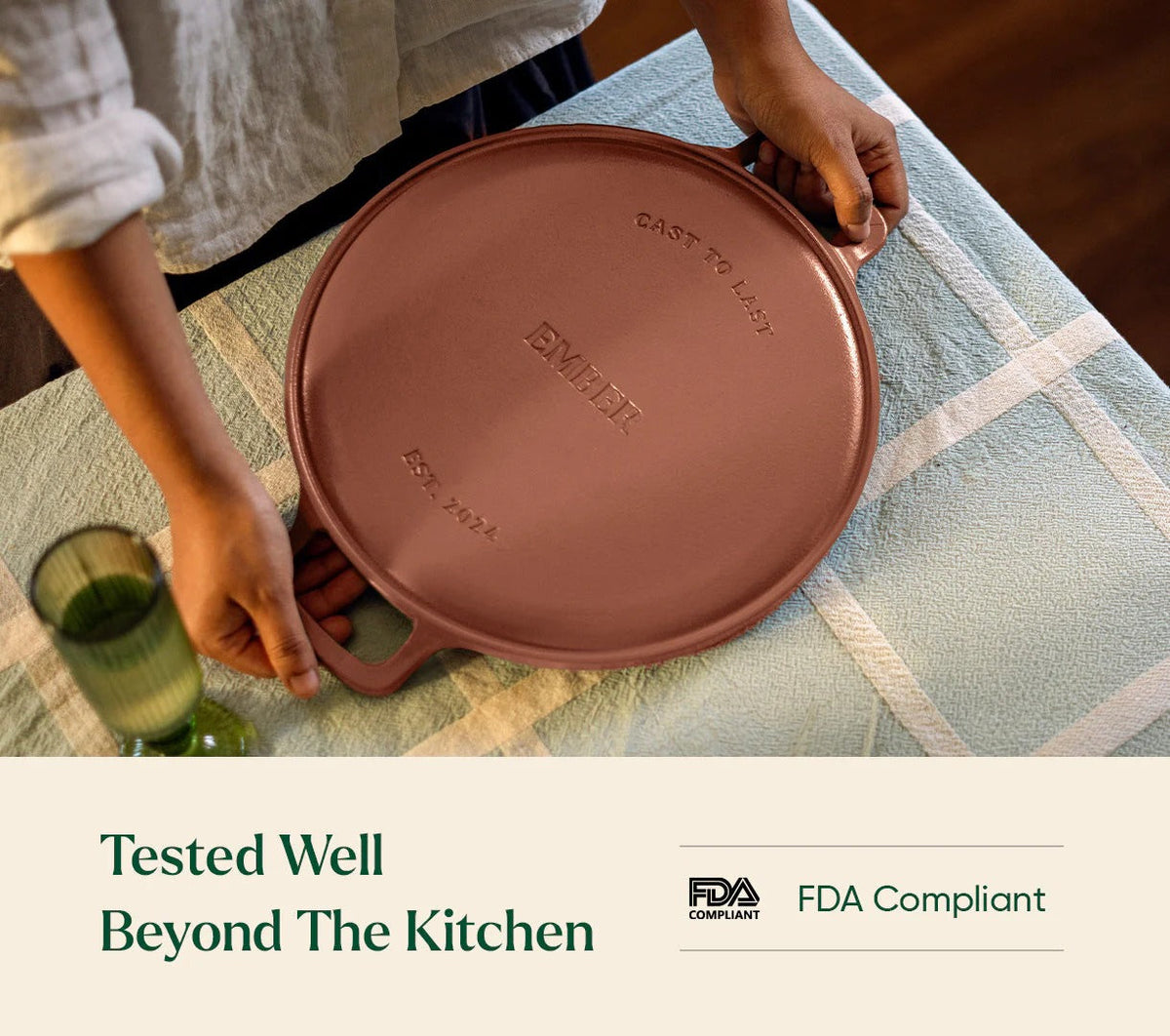 Pre-Seasoned Cast Iron Tawa 30 cm