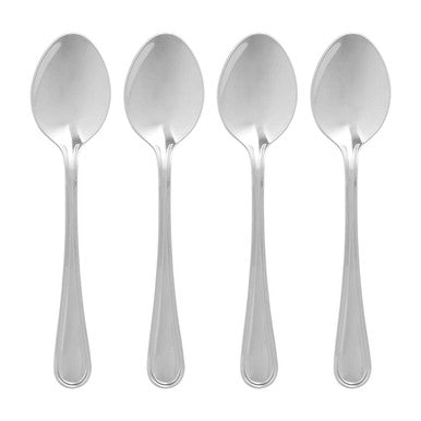 Set of 4 Stainless Steel Spoons