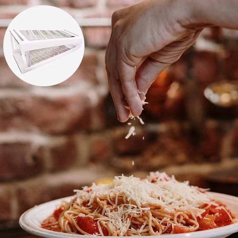 Double-Sided Multifunctional Grater with Storage Box—Dual-Sided for Coarse and Fine Grating