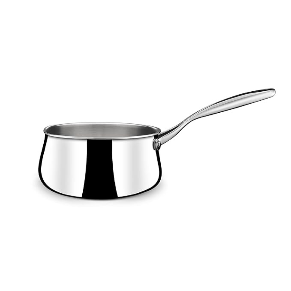 Triply Stainless Steel Saucepan With Lid, Sauce Pan Induction Base, Milk Pan, Tea Pan Stainless Steel