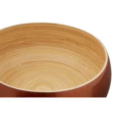 Gold Spun Bamboo Round Small Bowl