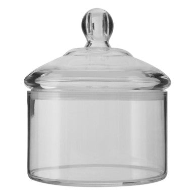 Transparent Round Storage Jar 800ml