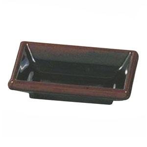 Asian-Style Melamine Rectangular Sauce Dish 2 oz/ 95mm x 65mm - Dozen