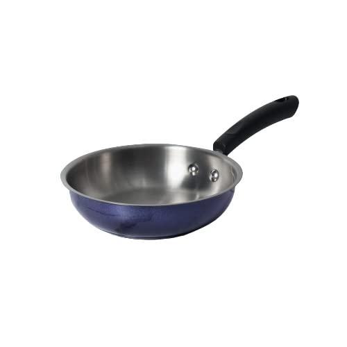 Nickel Free Stainless Steel Fry pan 20 cm Blue Diamond