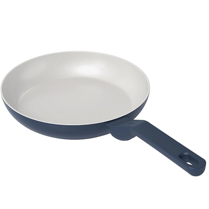 Ceramic Non-stick Egg Pan 20 cm, Matching Handle,, Blue