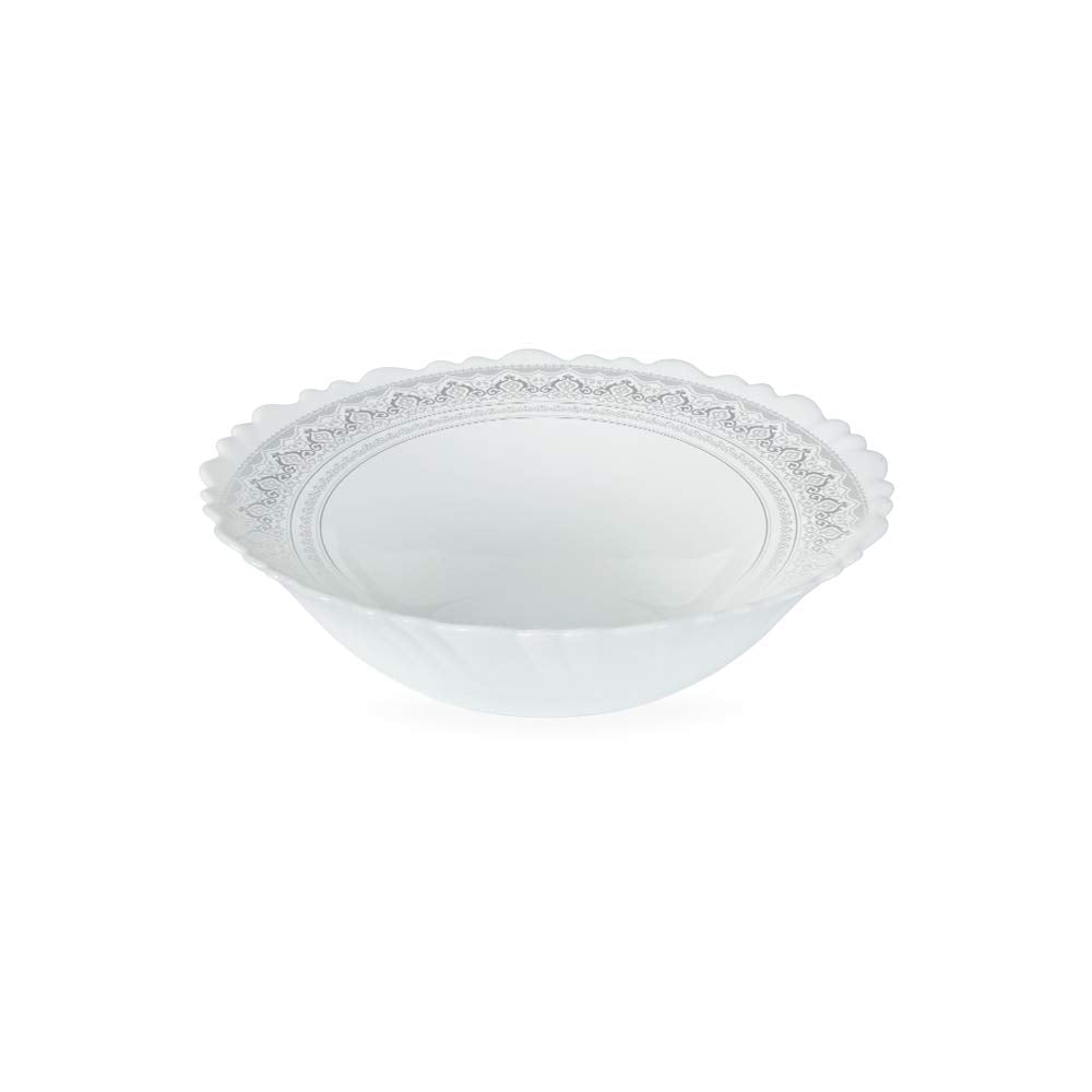 Classic Opalware Multipurpose Bowl Set, Set of 2, White