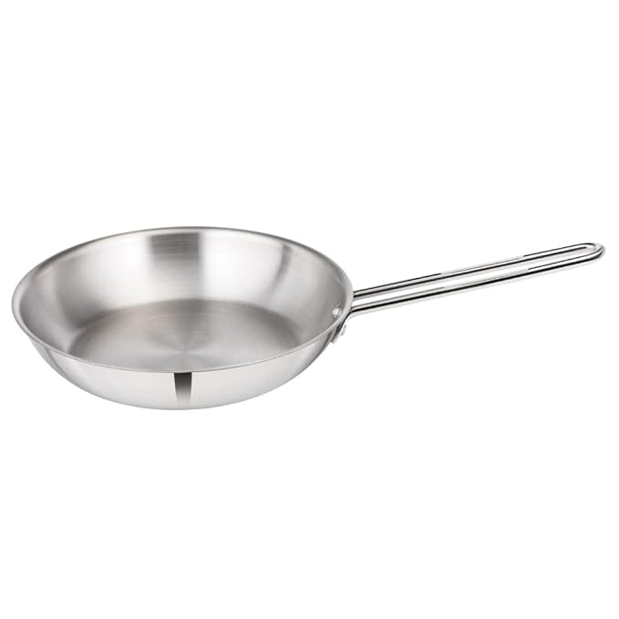3-ply Clad Stainless Steel Fry Pan Tpf-24 cm