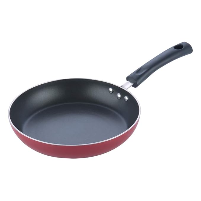 Aluminium Non Stick Frypan - 18 cm, 3 mm Extra Thick, 3 Layer Coating