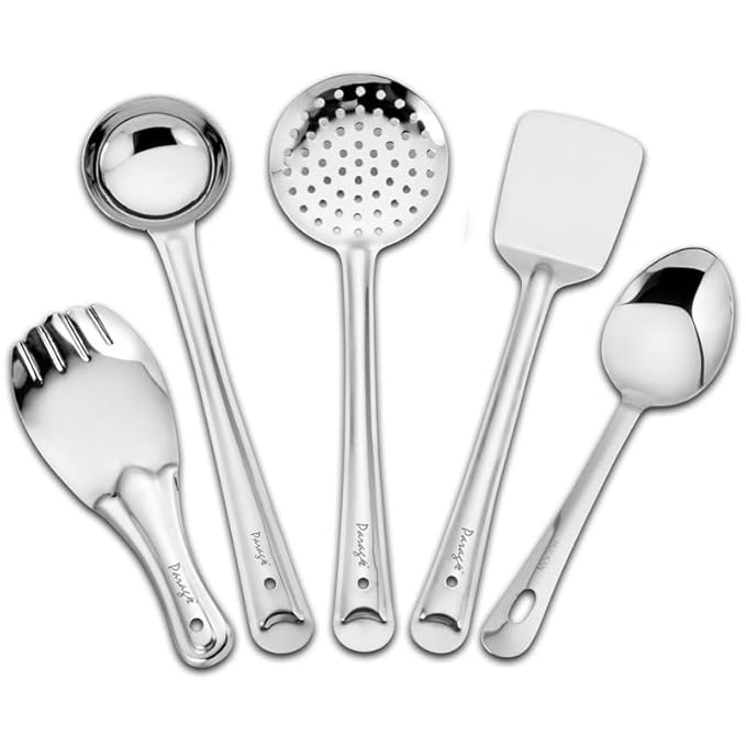 5 Pieces Stainless Steel Kitchen Tools Set for Kitchen Cooking
