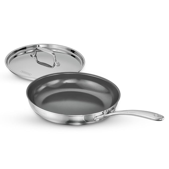 Healthy Triply Ceramic 30 cm Frypan with SS 304 lid