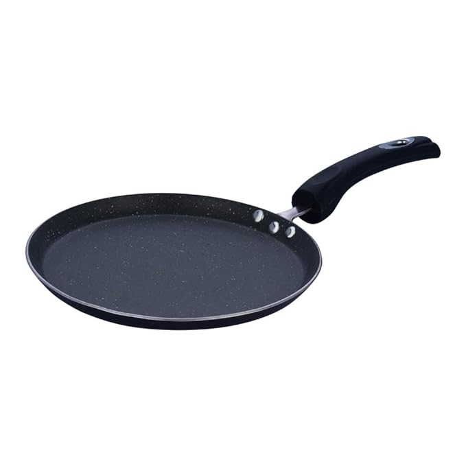 Aluminium Non Stick Dosa Tawa - 28 cm, 3 mm Thick, 5 Layer Coating