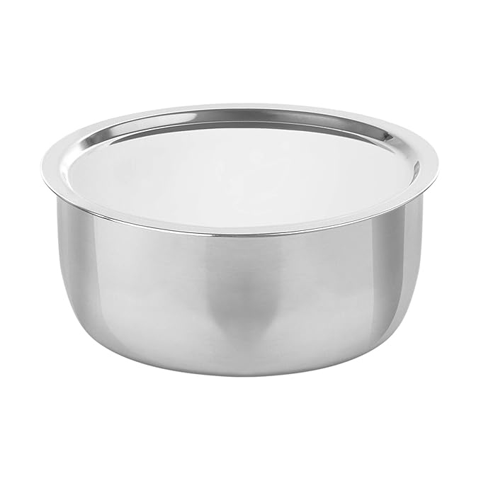 Triply Stainless Steel Induction Tope with Lid, 22 cm / 4.25 L