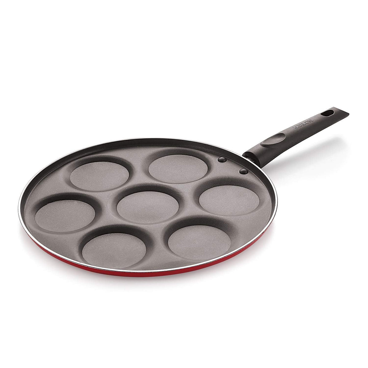 Non-stick Aluminium Uttapam/pancake Pan, Multi Snack Maker, 27 cm