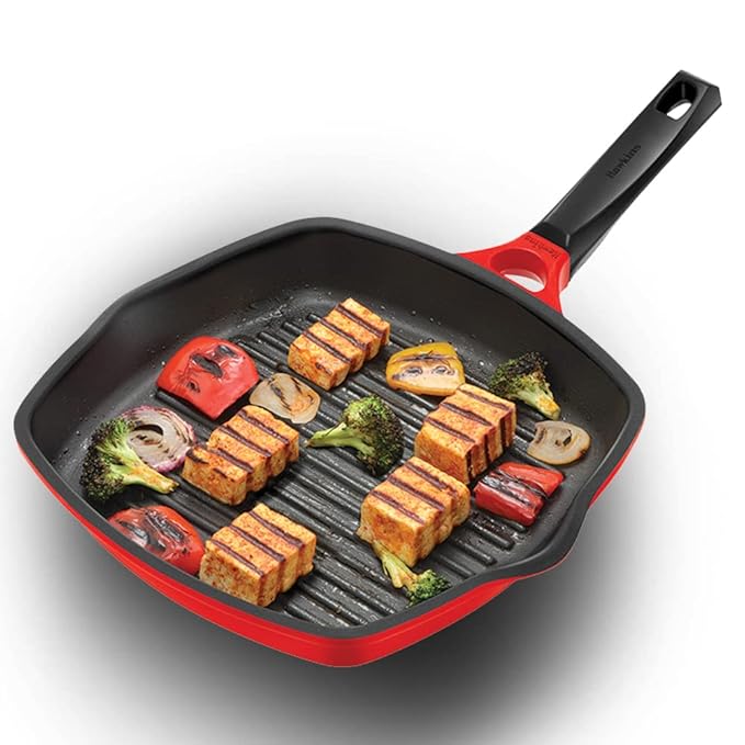 30 cm Grill Pan Non Stick Die Cast Grilling Pan Square Grill Pan