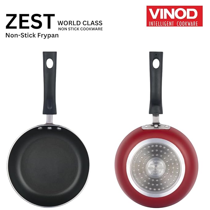Aluminium Non Stick Frypan - 26 cm, 3 mm Extra Thick, 3 Layer Coating