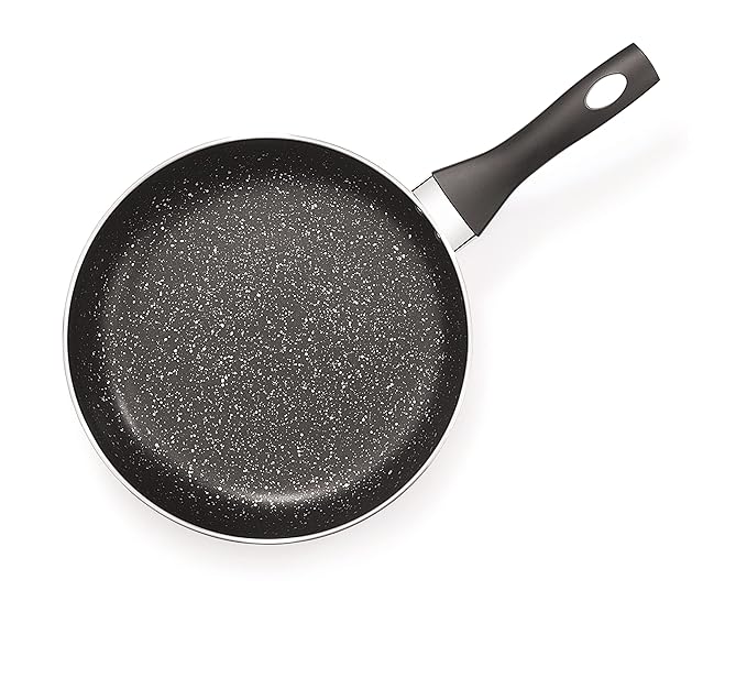 Non-Stick Deep Fry Pan with Glass Lid 22 cm