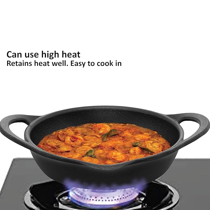 Cast Iron Frying Pan 24 cm Diameter Cast Iron Skillet