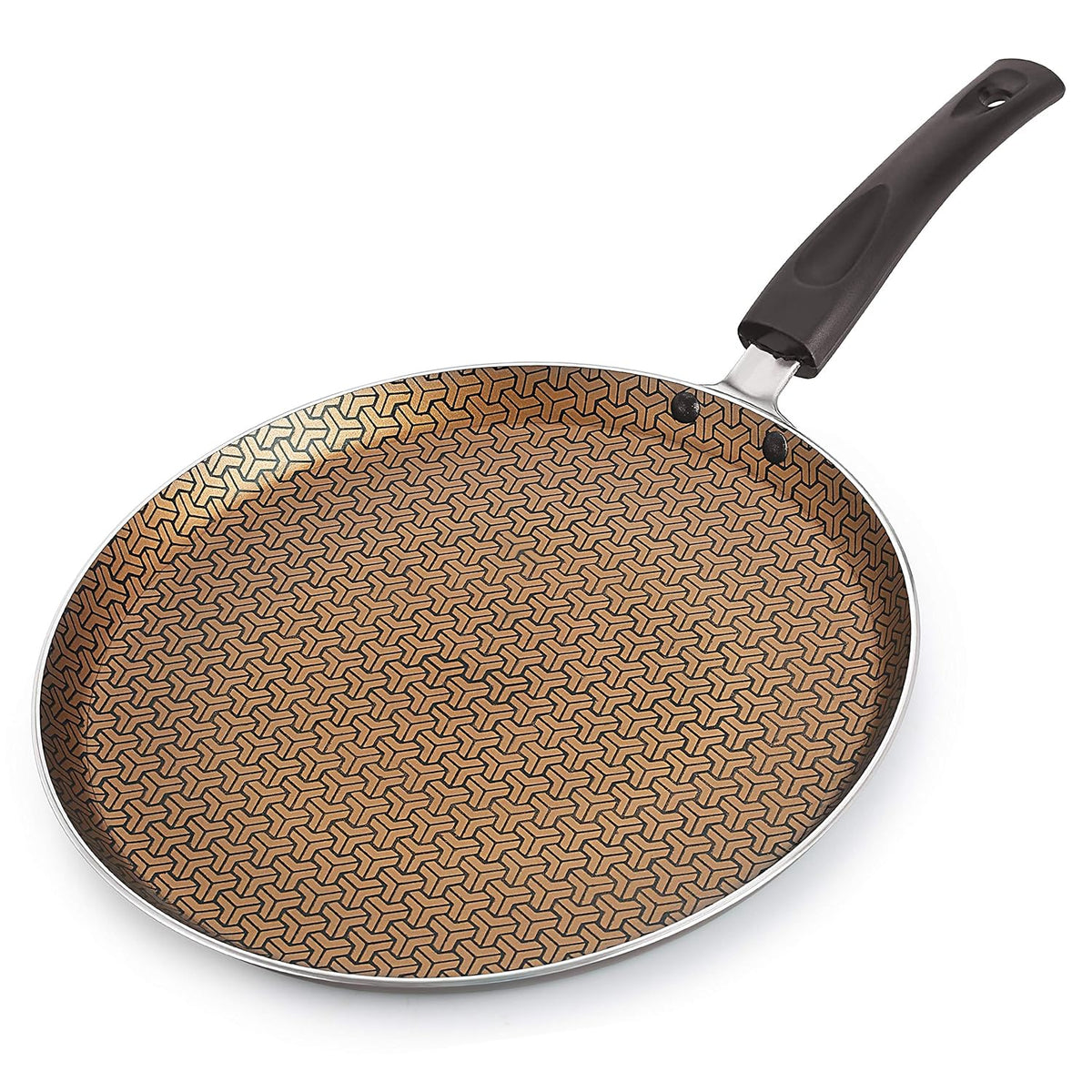 Majesty Dishwasher Safe Aluminum Non Stick Flat Dosa Tawa 26 cm