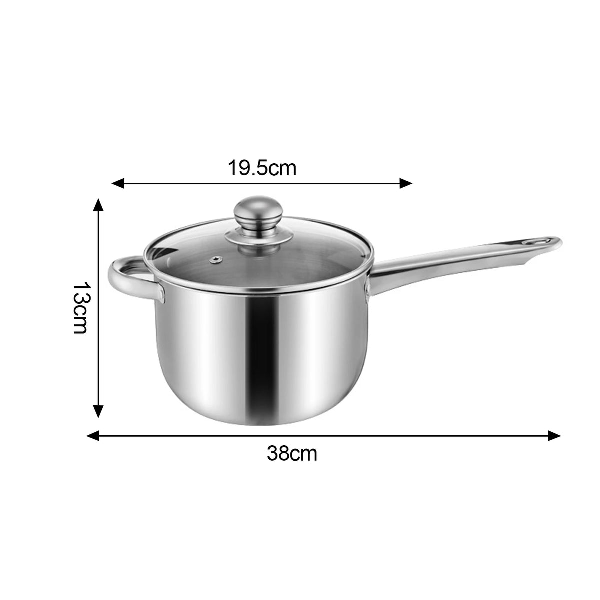 Stainless Steel Deep Fryer Pot with Basket & Glass Lid – Oil-Saving Round Deep Frying Pan – Great for Chips, Chicken & Fried Snacks