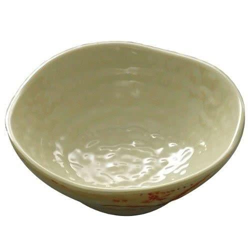 Asian-Style Melamine Wave Rice Bowl - Pack of 12 127mm