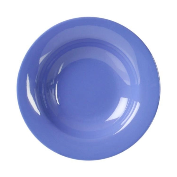 Wide Rim Melamine Purple Salad Bowl 237ml / 8oz - Pack of 12 Default Title