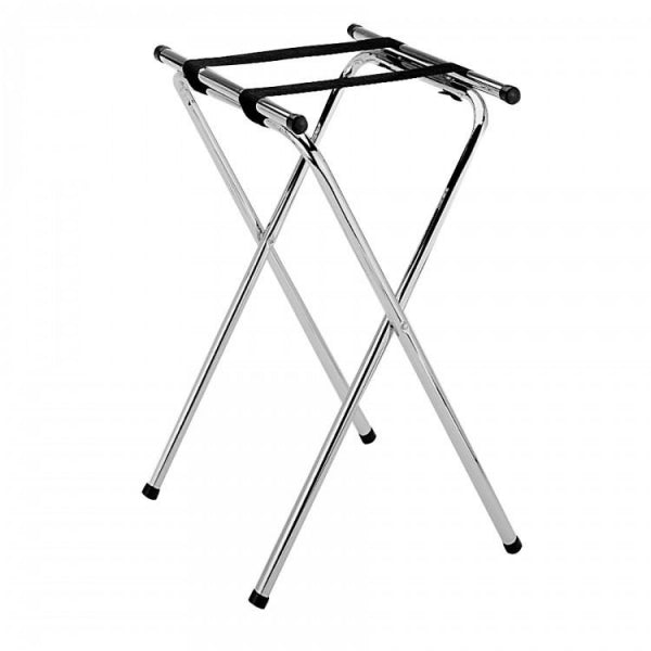 Chrome Plated Tray Stand Double Bar