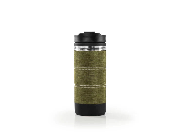 Portable Coffee Press Mug 15 fl oz Green