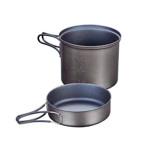 Titanium NS Deep Pot and pan 900ml + 250ml