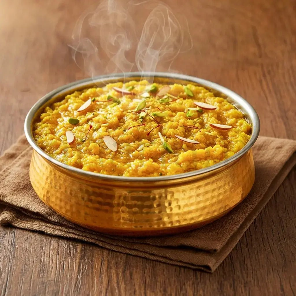 Brass Lagan with Kalai (Tin Coating) for Dum Cooking 4 Ltr