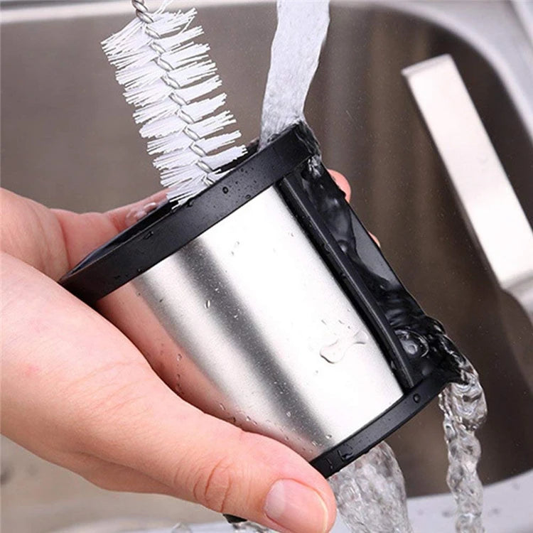 Manual Stainless Steel Spiralizer – Handheld Veggie Spiral Cutter & Courgette Noodle Maker – Perfect for Courgetti, Carrot Noodles & Salads