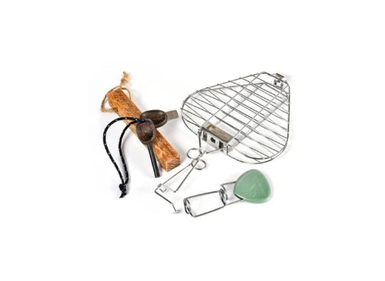 Fire n Grill - Sandy Green/Coco Shell