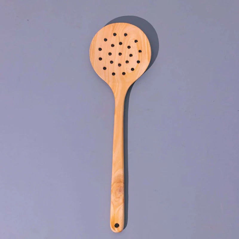 Neem Wood Ladle Skimmer