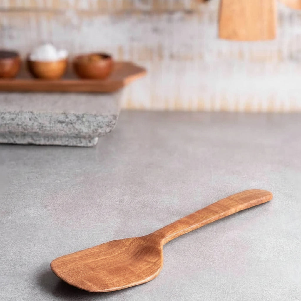 Neem Wood Spatula Traditional Kitchen Tool