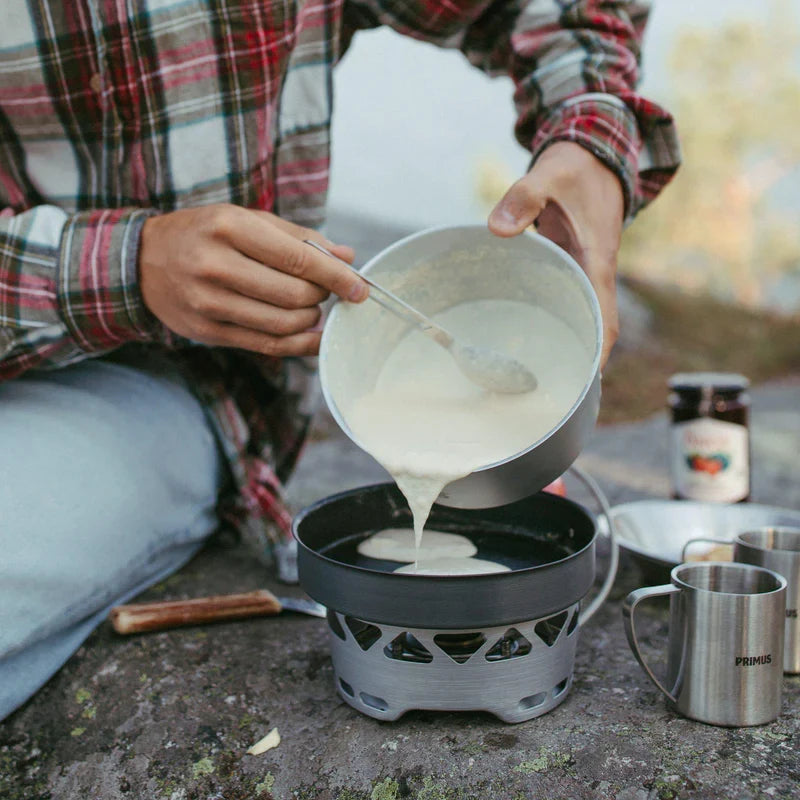 Gas Stove and Aluminium Pot Set 1.3L