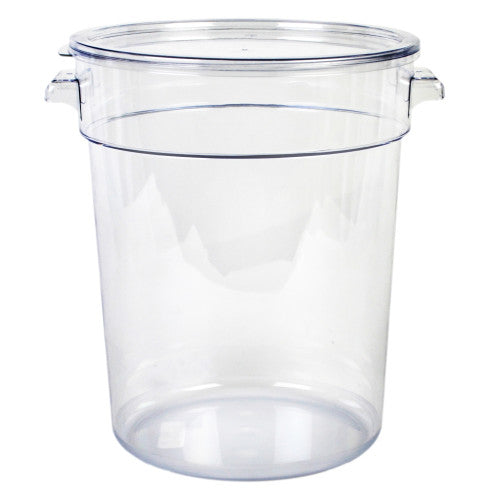Round Polycarbonate Food Storage Container 20.8L / 22Qt