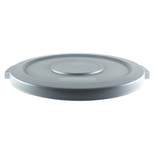 Plastic Lid for 20 Gal Plastic Trash Can Grey
