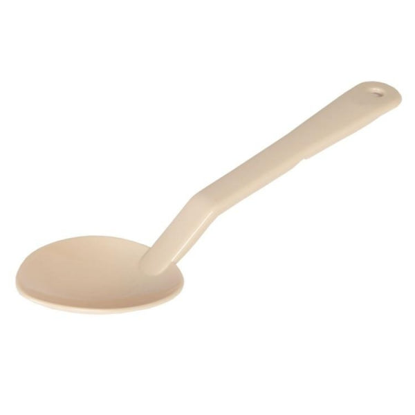 Polycarbonate Beige Solid Serving Spoon 279mm - Pack of 12 Default Title