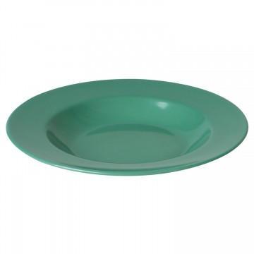 Melamine Green Pasta Bowl 473ml / 16oz - Pack of 12 Default Title