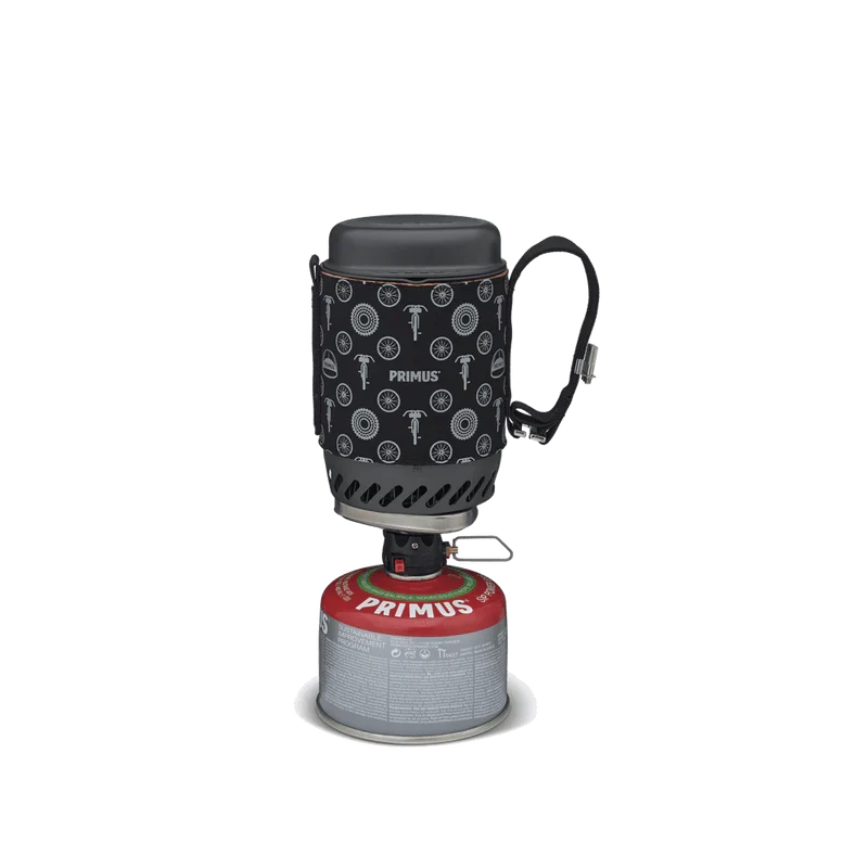 0.5L Camping Cooking Pot and Burner Set Feed Zone