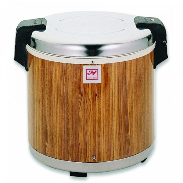 Rice Warmer with Wood Grain Finish 14.2Ltr