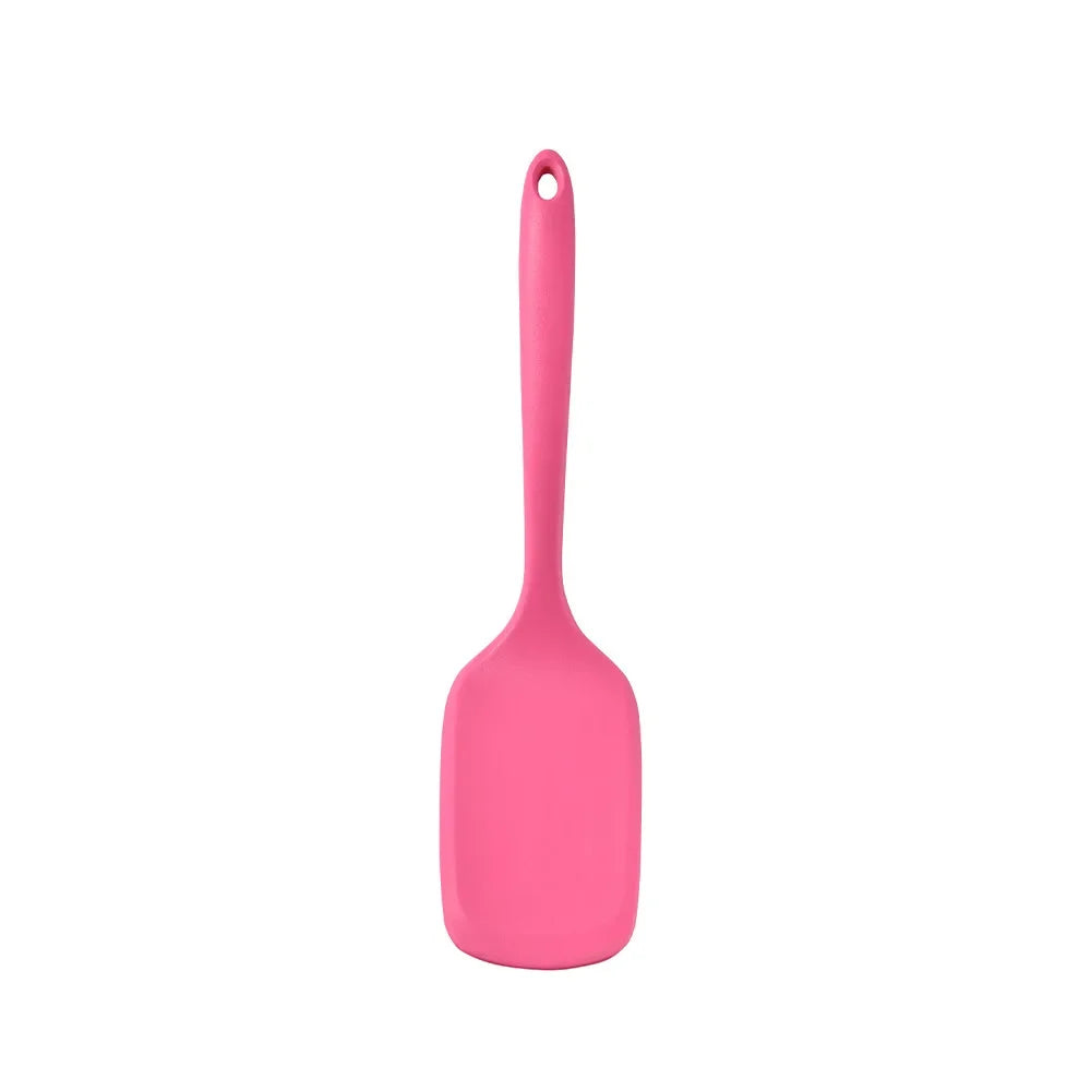 Blush Pink Silicone Kitchen Utensils Set – Heat-Resistant Spatulas, Turners, Ladle & Mixing Spoon – Safe for Non-Stick Cookware & Daily Cooking – Available as 6-Piece Set or Individual Pieces
