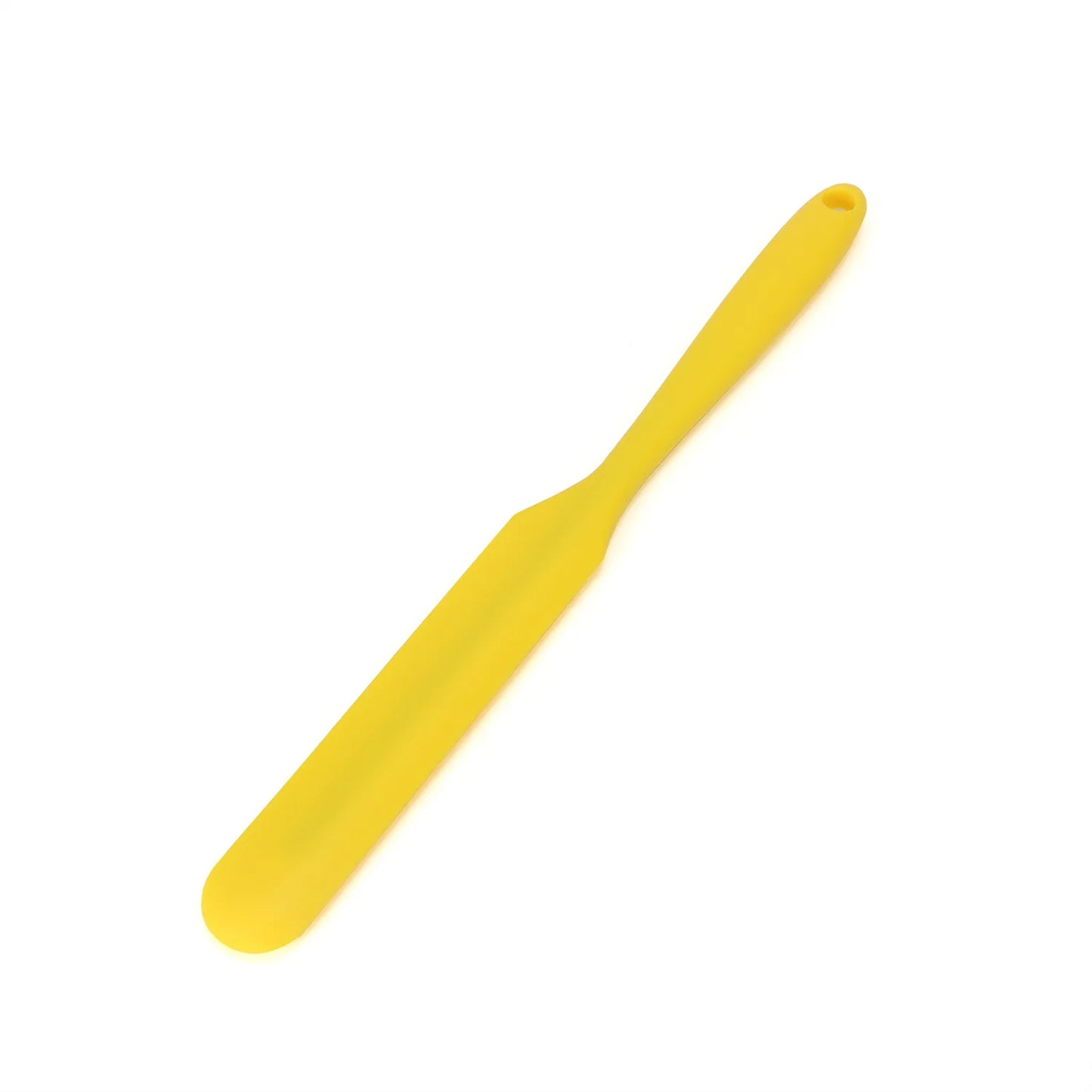 Silicone Jar Spatula Yellow