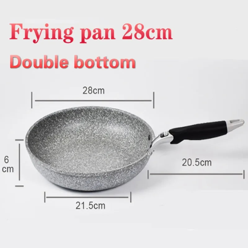 Non-Stick Frying Pan, Wok & Pancake Pan Range – Aluminium Induction Pans with Bakelite Handles & Matching Lids – Perfect for Eggs, Stir-Fries & Pancakes – Available in 20cm to 28cm