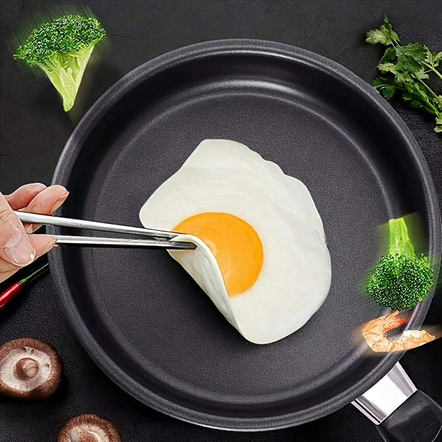 Pre-Seasoned Cast Iron Skillet – 18cm Non-Stick Frying Pan for Steak, Eggs, Roasting & More – Compatible with Induction and Gas Stoves