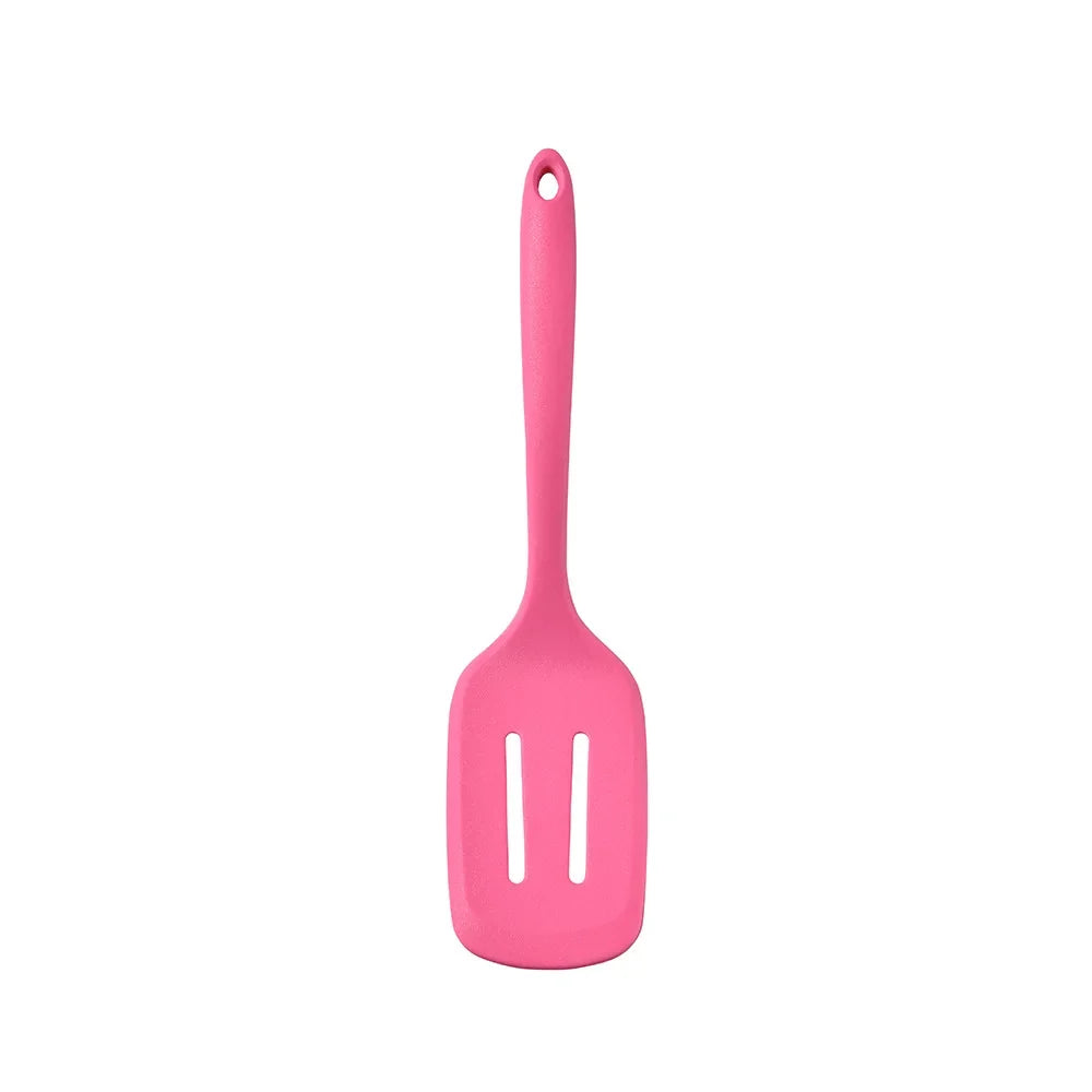 Blush Pink Silicone Kitchen Utensils Set – Heat-Resistant Spatulas, Turners, Ladle & Mixing Spoon – Safe for Non-Stick Cookware & Daily Cooking – Available as 6-Piece Set or Individual Pieces