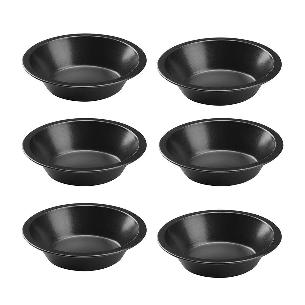 Carbon Steel Mini Pie Pans 6 pieces