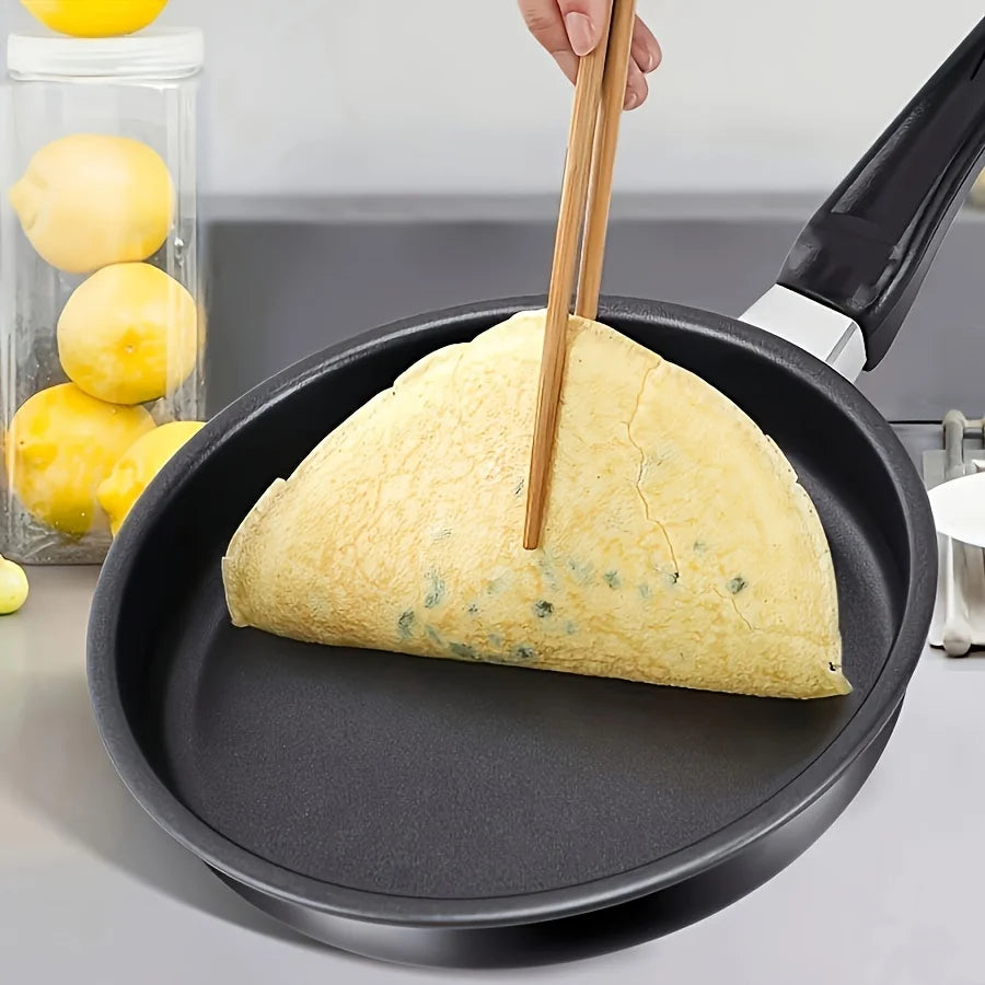 Pre-Seasoned Cast Iron Skillet – 18cm Non-Stick Frying Pan for Steak, Eggs, Roasting & More – Compatible with Induction and Gas Stoves
