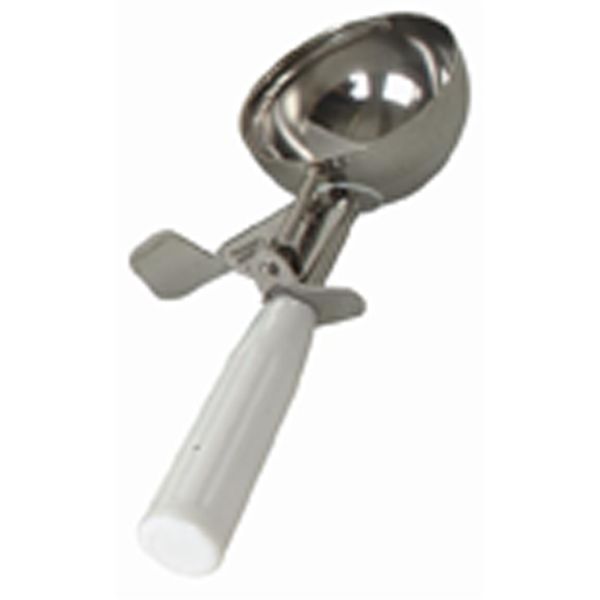 White Ice Cream Disher 5 1/3 oz