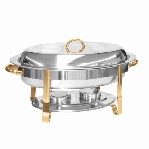 Golden Accented Oval Chafer 5.68L