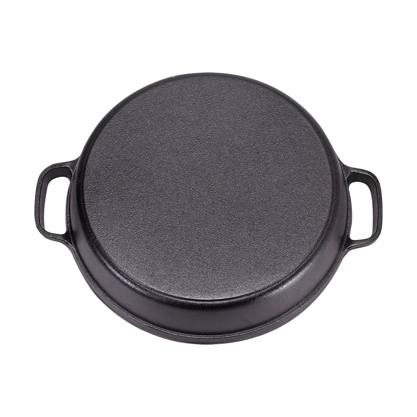 Pre-Seasoned Cast Iron Skillet – 32.5cm , Oven & Stovetop Safe